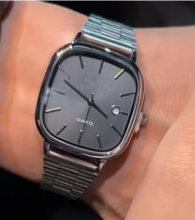 Simple Retro Steel Belt Electronic Watch Sports Waterproof Business Watch A-130