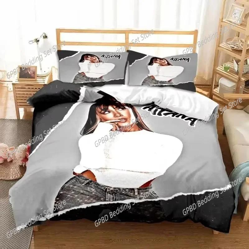 Spanish Singer Aitana Ocana Bedding Set Duvet Cover Bed Set Quilt Cover Pillowcase Comforter King Queen Size Boys Adult
