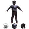 Halloweenský dětský vlčí svalový top + kalhoty + vlčí maska