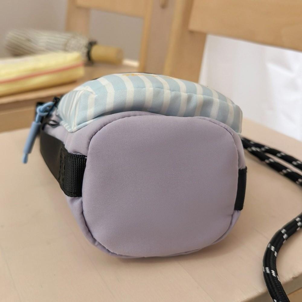 Cartoon Printed Water Bottle Bag Dopamine Style Lightweight Bag Trendy Phone Pouch Outdoor Travel