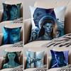 A-Avatar The Way Of Water Cushion Cover Throw Pillow Cover Hidden Button Durable Polyester Chair Cushion