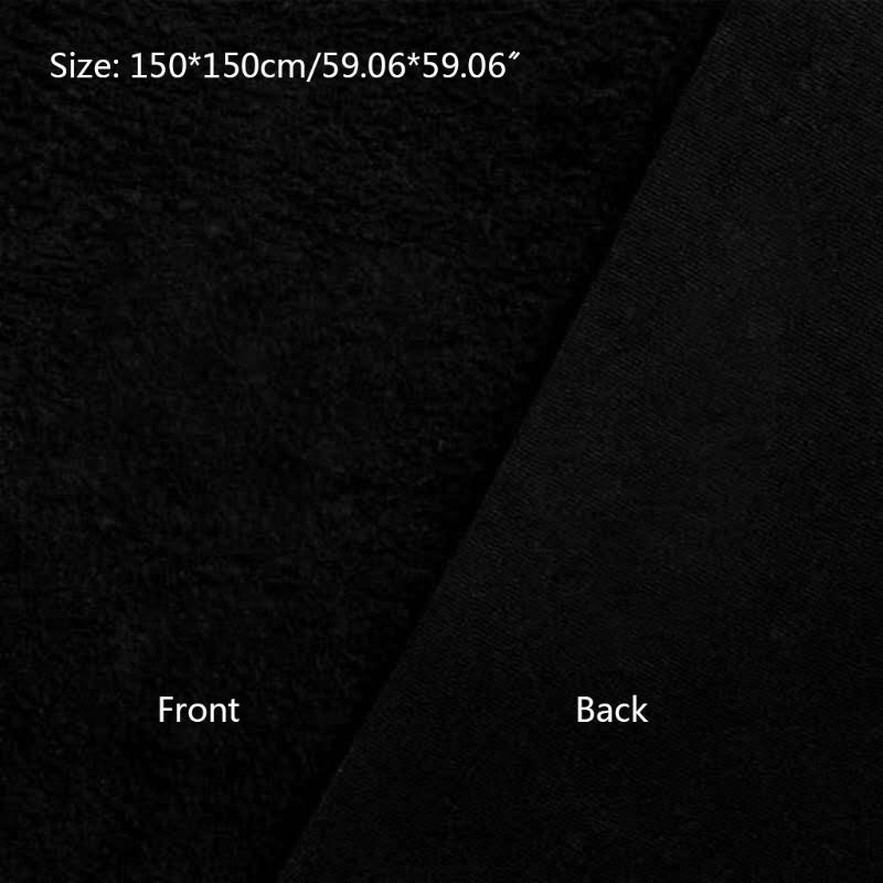 Photography Background Light Absorbing Cloth 59x59in  Reflective Backdrops S Photo Shooting Accessories Reusable