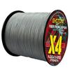 Filo da Pesca Intrecciato in PE a 4 Fili da 100m con Elevata Resistenza alla Trazione, Disponibile in 10 Colori - Leader per Linea Aquilone Da Li Ma
