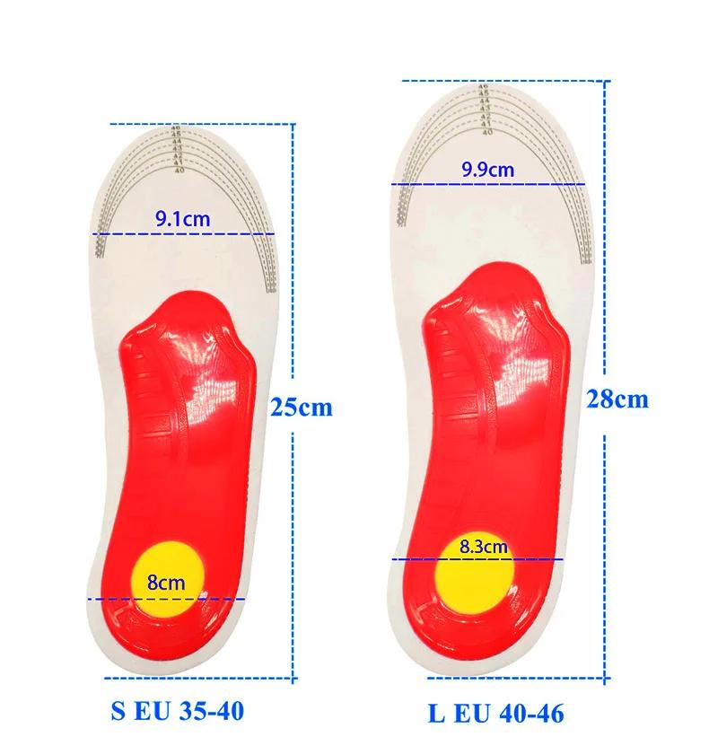 1PC Orthotic Insole Arch Support Flatfoot Orthopedic Insoles for Feet Ease Pressure of Air Movement Damping Cushion Padding Insole