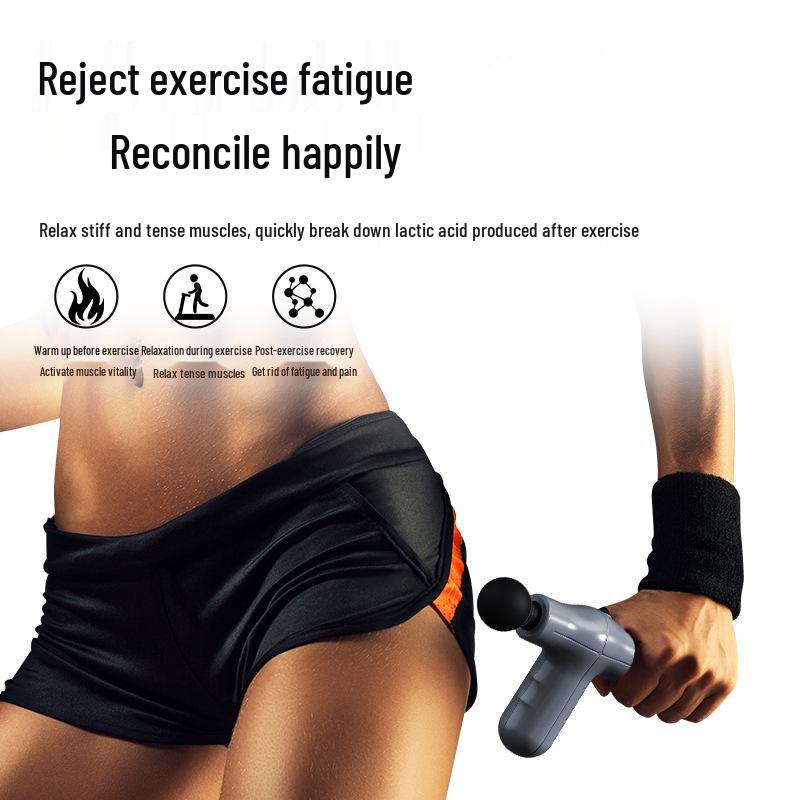 Mini Portable Rechargeable Fascial Massager Gun for Muscle Relaxation