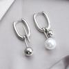 Cross-Border Jewelry Internet Celebrities With The Same Imitation Pearl U-Shaped Hollow Earrings Fashion, Simple Geometric