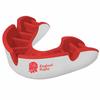 Opro Gold England Rugby Mouthguard White/Red