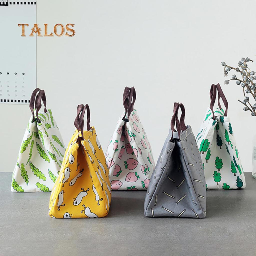 Buy Lovely Thermal Insulated Oxford Cloth Food Tote Pouch Bento Lunch