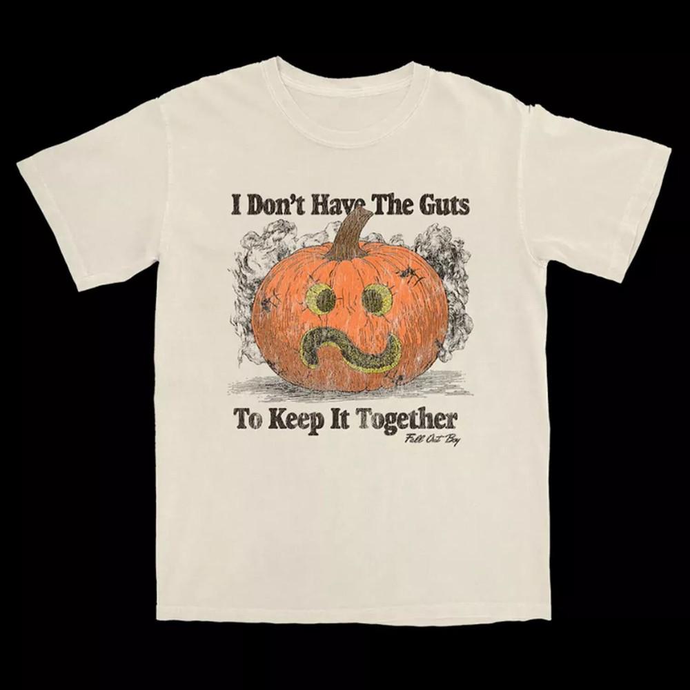 Fall Out Boy У меня не хватает духу держаться вместе Тыквенная футболка на Хэллоуин Унисекс Футболка S