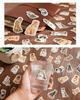 Moin Moin Cat Sticker Assorted Set Cute Watercolor Cat Decorative Reward Stickers Flakes, 92-Piece Animals, Schedule, Planner, Album, Letter,