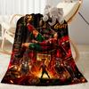 Cristiano Ronaldo Blanket Comfortable Great For Sofa Office Chair Livingroom Four Seasons Universal Digital Print