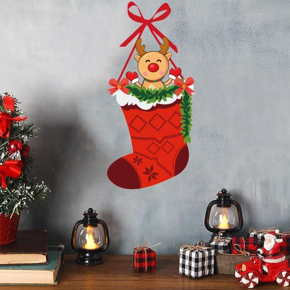 5pcs Creative Door Hanging Exquisite Door Pendant Christmas Door Frame Decoration  Festive