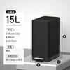 Stainless Steel Trash Can with Foot Pedal And Lid - High Aesthetic Value for Bathroom Kitchen Living Room