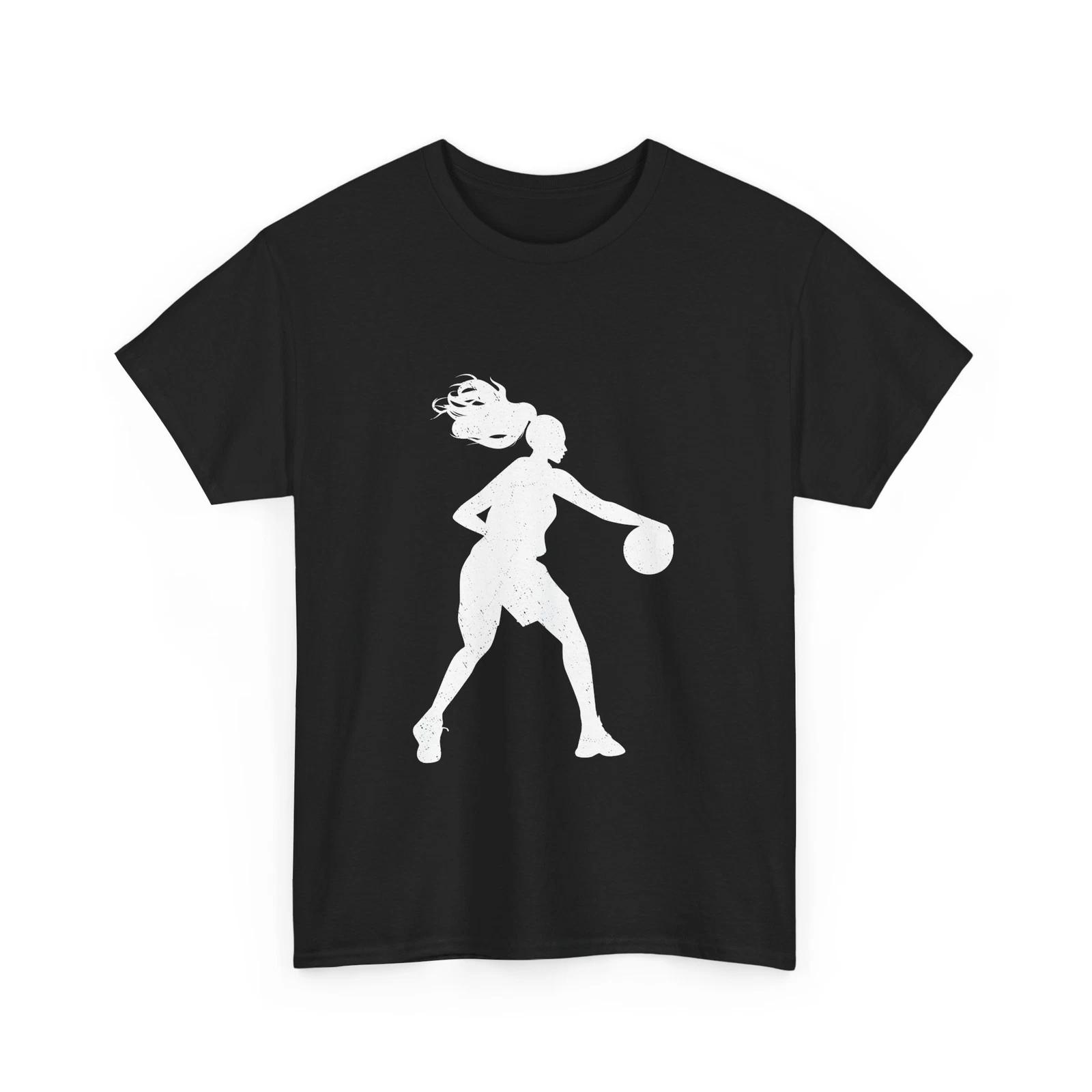 Basketball Shirt, Sports Basketball Lovers Basketball Player Women Girls Shirt L