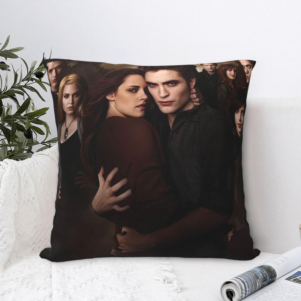 Twilight Saga New Moon A Movie Pillow Case Retro Trendy Pillow Cover Soft Cushion Cover Pillowcases For Sofa Bedroom Home Decor