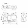 Handle Grip Kit for -AcePro2 Protective Frame Housing Case with 1/4 Threaded Hole for Video Light Microphone
