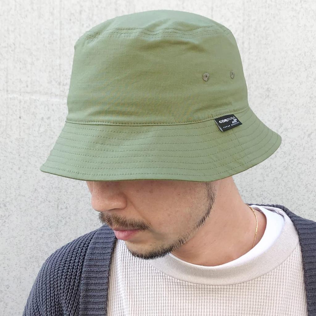Basic Enchi Cordura NYCO Bucket Hat Cordura Ripstop Bucket One Size Fits Greige R/S - Hat, Hat, Cap, Antibacterial, Deodorizing, Men's & Women's, All,