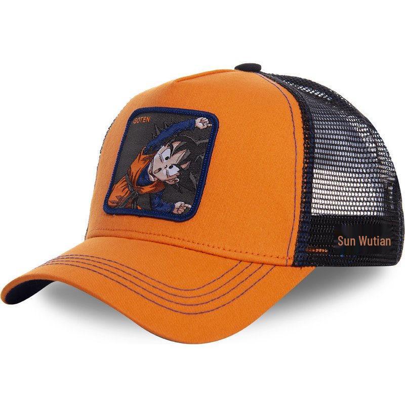 Dragon Ball Goten & Master Roshi Anime Snapback Cap - Unisex Hip Hop Trucker Hat