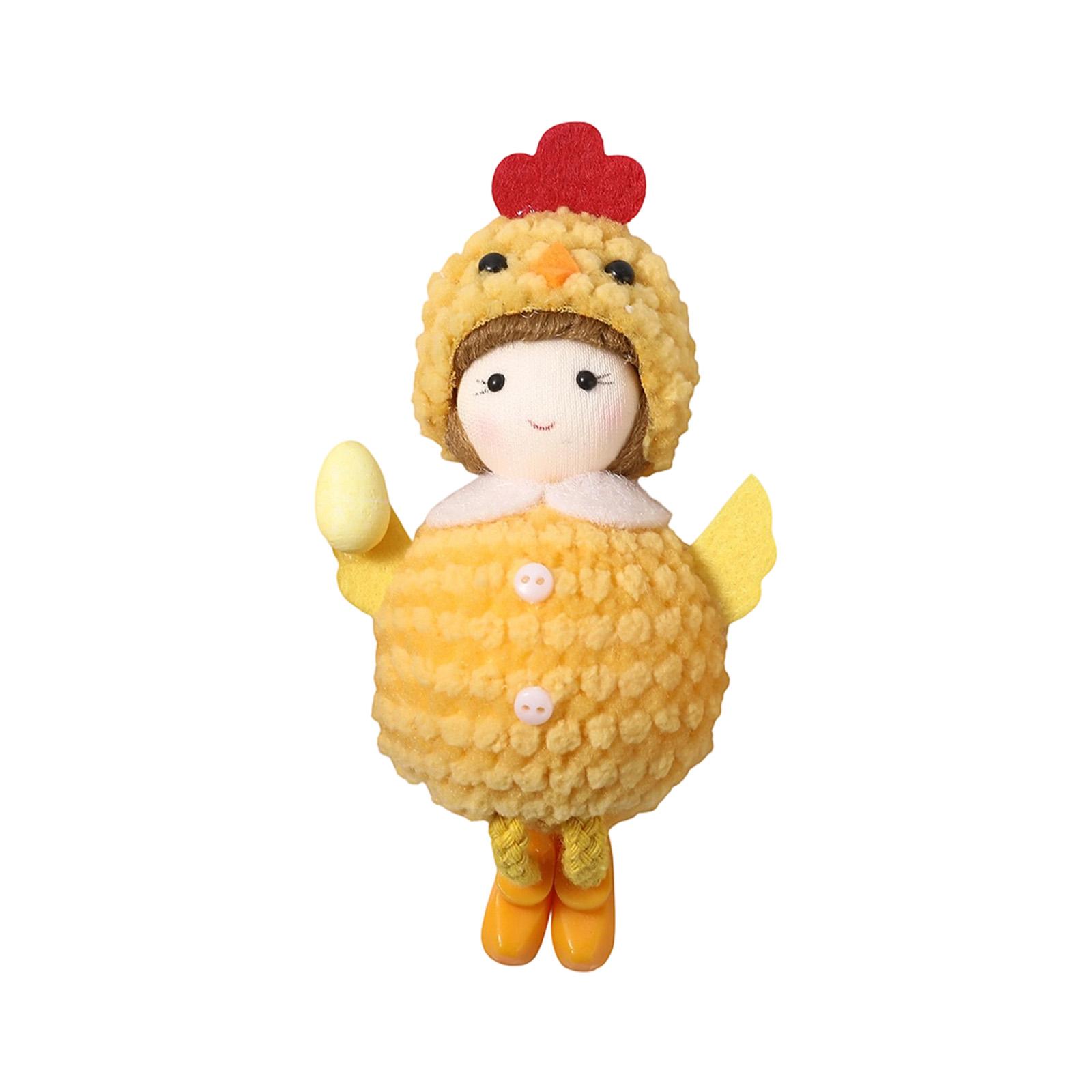 

Hanging Ornaments,Flower Ornaments,Easter Hanging Ornaments For Spring Easter Summer Wedding Present Decor One Size жовтий