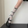Sweet Lolita Calf Length Socks Soft Nylon Fabric Socks Breathable Socks Comfort Socks Perfect for Daily Wear and Cosplay