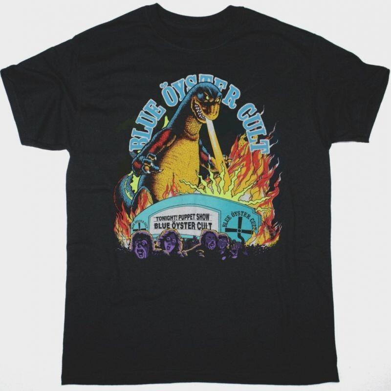 BLUE ÖYSTER CULT GODZILLA NEW BLACK T SHIRT Unisex T-Shirt XXL
