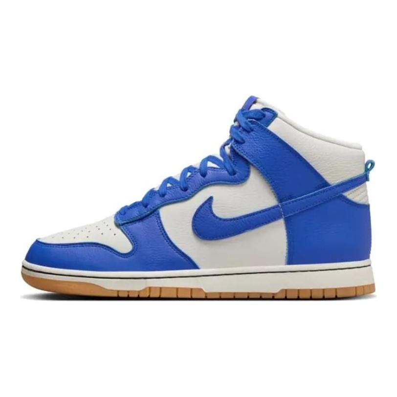Nike Dunk High Retro Se Phantom Racer Blue Gum Unisex Sneakers FV6612-001