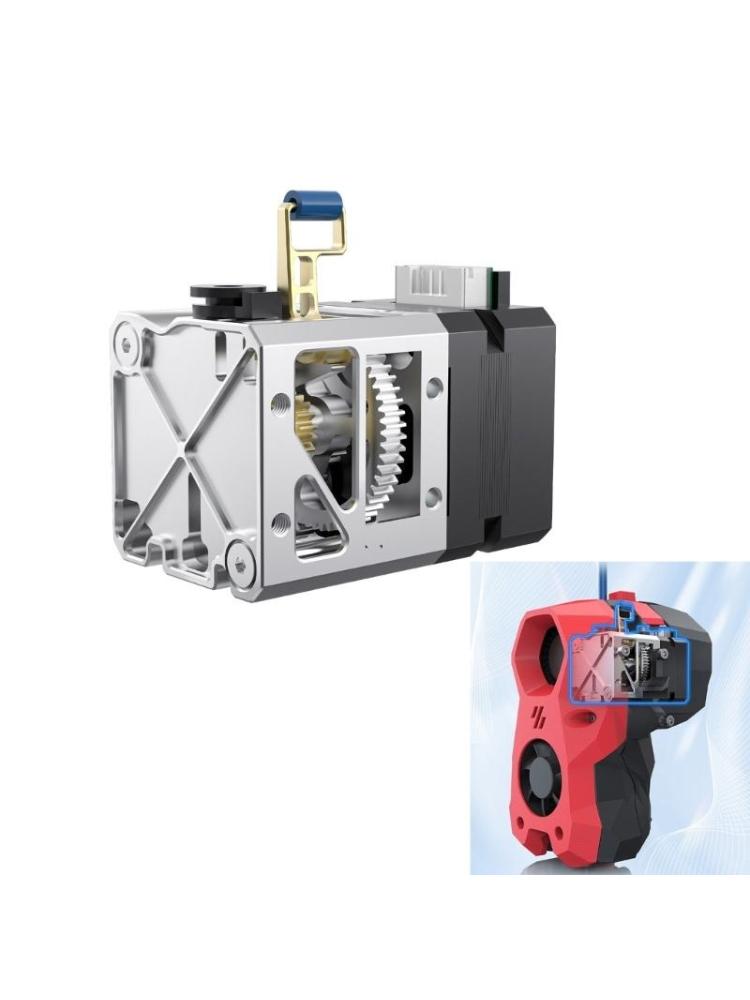Double Gear Direct Drive Hotend For V2X 3D Printer Extruder, Metal Drive Easy Change Filaments Lightweighted