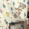 Gänseblümchen Lavendel Schmetterling Transparente Vorhänge zur Wohnzimmerdekoration Fenstervorhang Küche Tüll Voile Organza Drapierungen