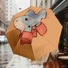 Blue Elephant with Orange Boots: Cute Animal Print Umbrella - Perfect for Outdoor Adventures, Travel Essentials 111