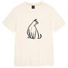 OKSTAR Drawing Cat Short Sleeve T-Shirt (Type A)