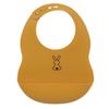 NATTOU Bavoir Lapidou - 100% Silicone - Ocre