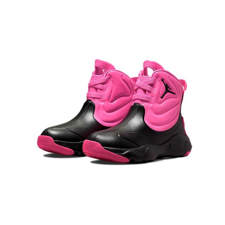 Air Jordan Drip 23 Rain Boot PS Pinksicle Kids Sneakers Rush-Pink Coral-Chalk Black CT5798-600
