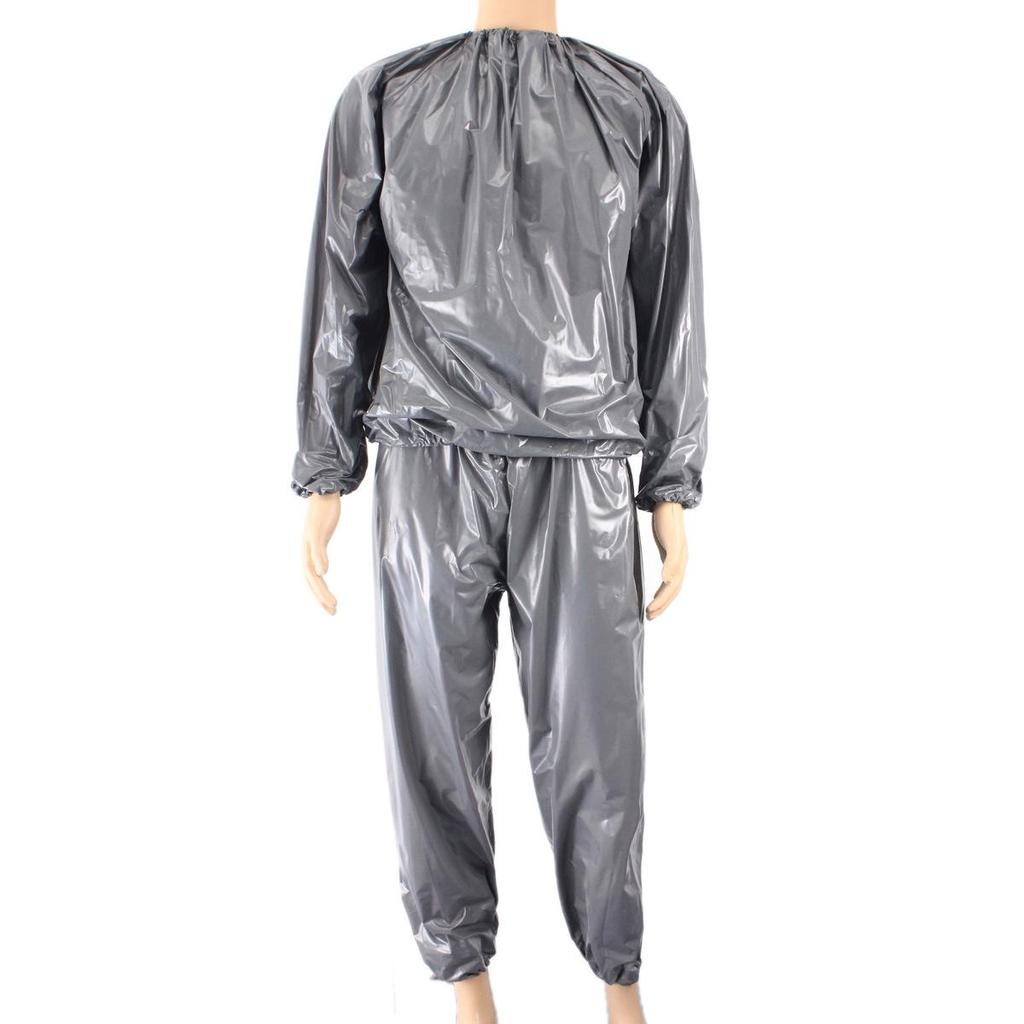 Disposable Gray Sauna Suit for Weight Loss and Body Sculpting