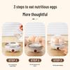 Stainless Steel Multifunctional Egg Cooker with Automatic Power-Off