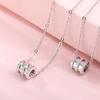 Xiaohongshu Collarbone Chain Women'S Exquisite Small Waist Necklace Geometric Cylindrical Neck Chain