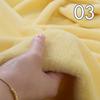 Tissu Peluche Super Doux Polyester Imitation Fourrure de Lapin Rex Épais 50*50cm Pour Fond d'Étalage Comptoir Vêtements de Poupée