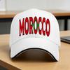 Morocco Maroc   flag Moroccan Casual Baseball Cap  Outdoor Sports High Quality UnisexTeens Fashion Snapback Cap