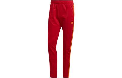 Originals BECKENBAUER Knitted Sweatpants Men's Red HK7401