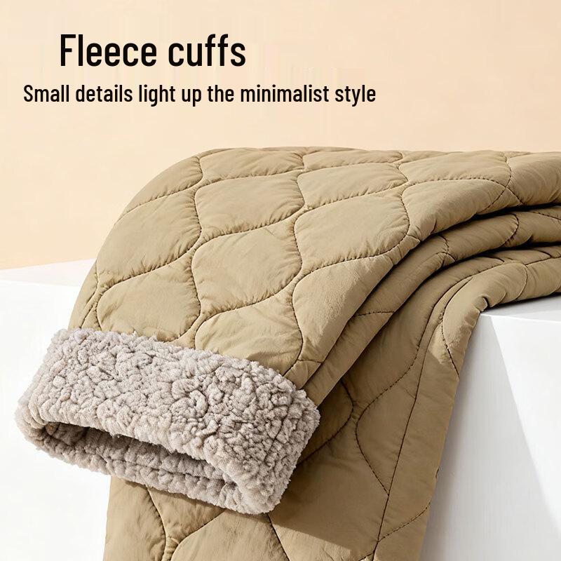 Baleno S&K Men's Fleece-Lined Straight-Leg Warm Trousers