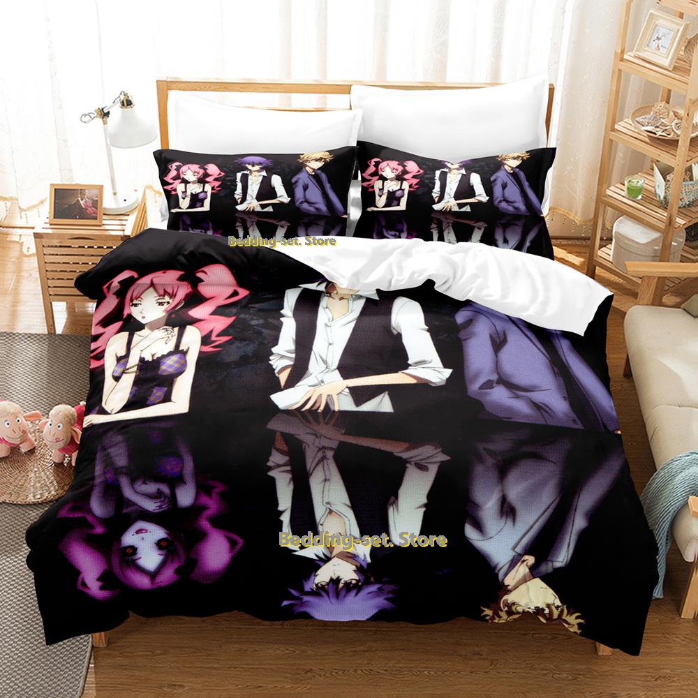 Comforter New Shiki Bedding Set Single Twin Full Queen King Size Bed Set Adult Kid Bedroom Three-Piece Suits Personality Anime Bed Sh