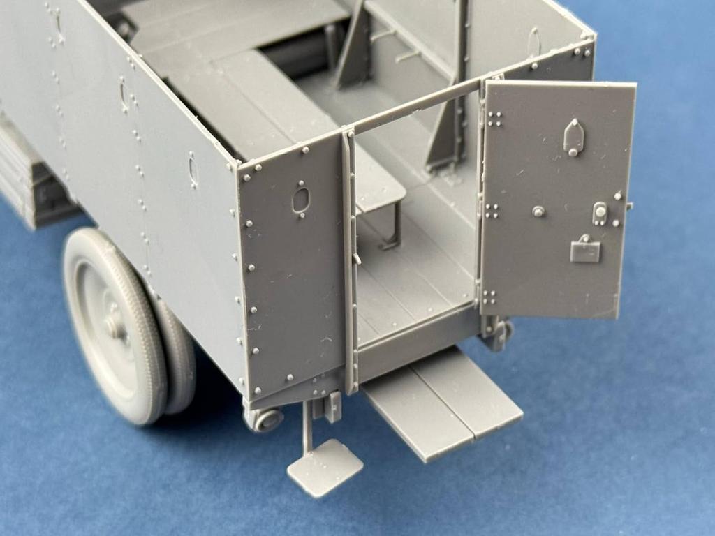 Copperstate Models 1/35 British 1Z Armored Truck Irish Civil War Plastic Model Kit COP35019 (Military Vehicle)