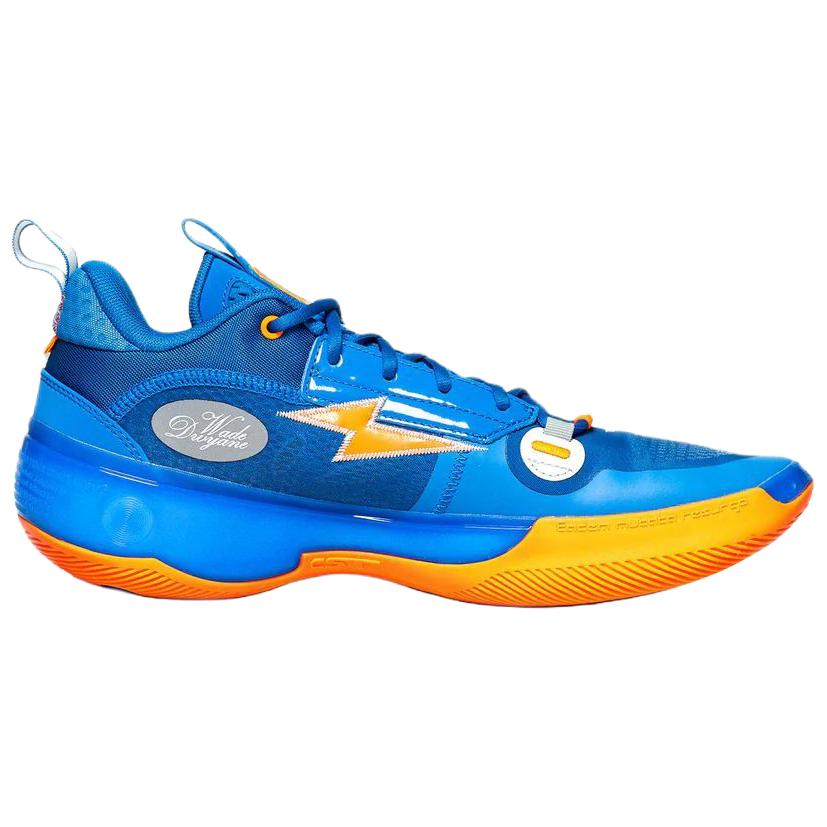 Li Ning Wow 10 Versatile Comfortable Durable Low-Top Basketball Shoes Men Sneakers Blue ABAS083-35