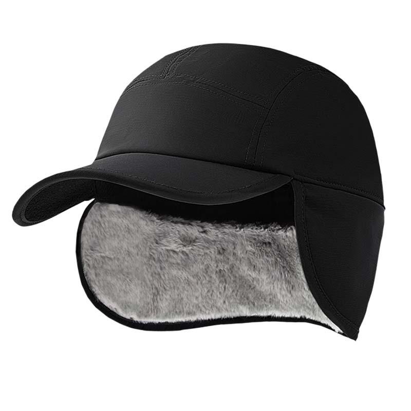 Winter new cold-proof melon fur hat men's velvet warm ear protection outdoor ski hat windproof warm cap