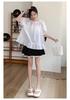 Women's Maternity Ballet Style Summer Shorts - Casual, Loose, Slimming Air Cotton Outerwear