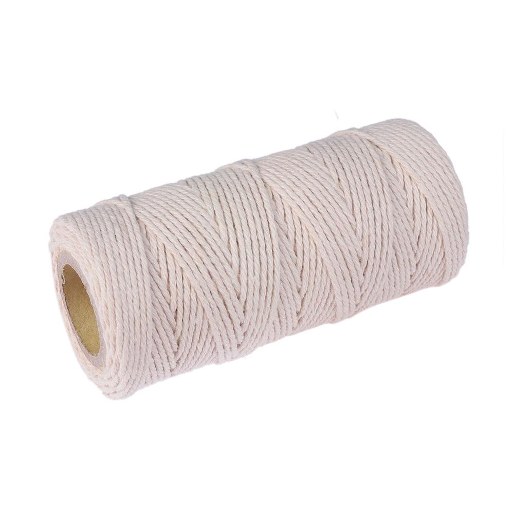 Handmade Christmas Home Decor Sewing Cords DIY Rope 100% Natural Beige Cotton Twine String