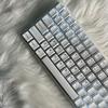 Yuanchuang Peripherals Snow Mountain High-Purity PBT Keycaps, 1.7mm Thick, Strong Matte, Sweat-Resistant, with Shine-Through Dye Sublimation Legends.