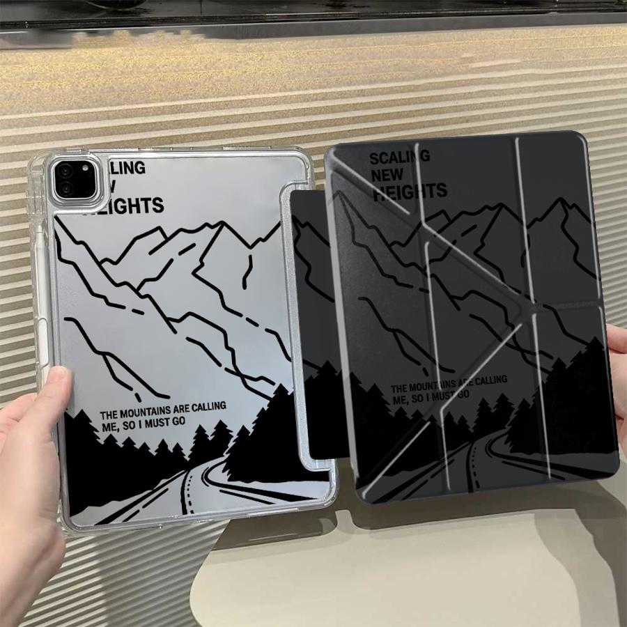 

Чехол-планшет с рисунком «Горный пейзаж» для iPad Pro 2025 Air 4 5 M3 M2 1 2 M4 11 дюймов Pro 11-го 10-го 9-го 8-го 7-го 12,9 дюйма Mini 6 7 iPad Mini 6 8.3