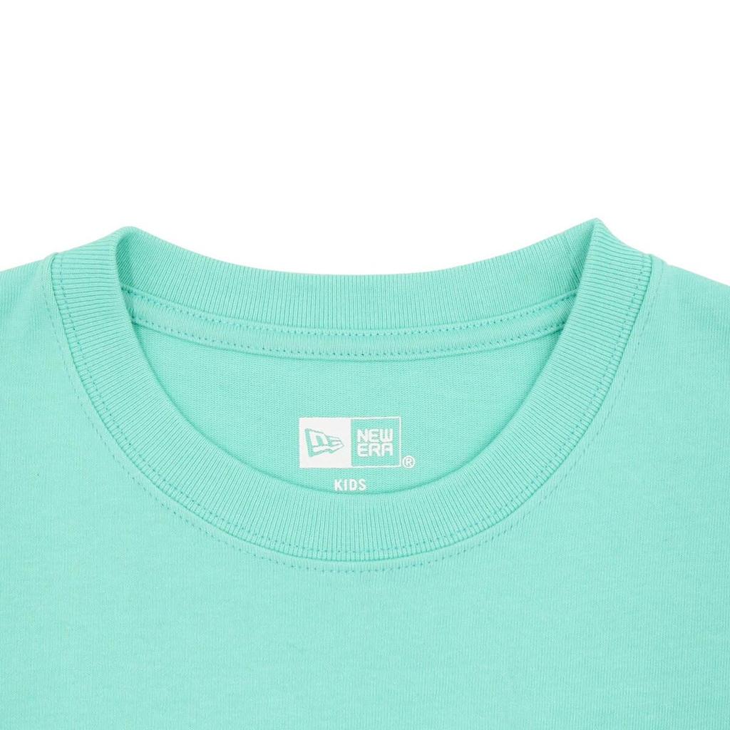 New Era Short Sleeve Youth Cotton Tee Blue Size Wall ONSPOTZ Authentic New Era Cool Junior Clothes Folding Instructions Kids' T-Shirt, S/S (14697008,