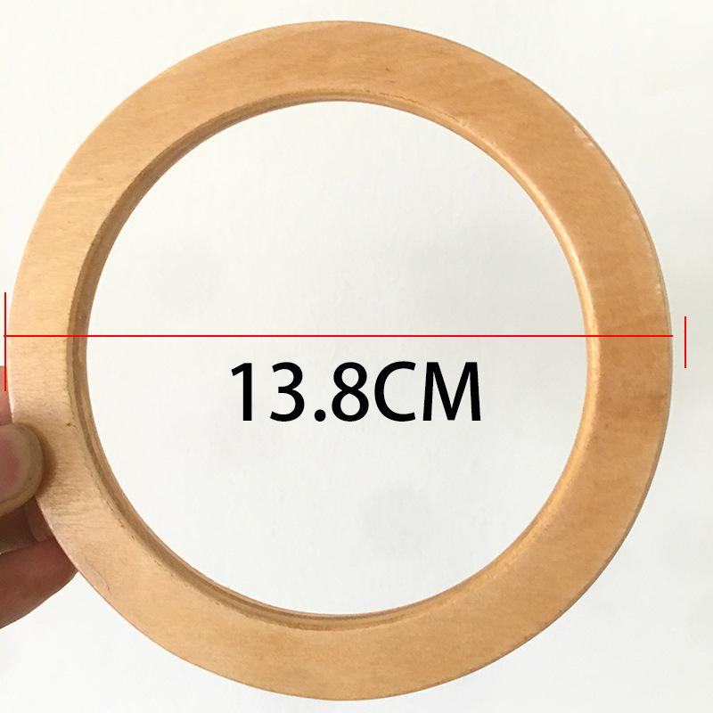 Handmade Bamboo D-Shaped Handle for Bags and Luggage