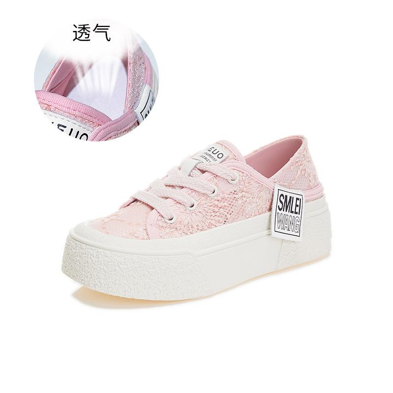 New first-layer sheepskin two wear little white shoes 2025 summer platform shoes casual board shoes women's trendy shoes breathable women's shoes